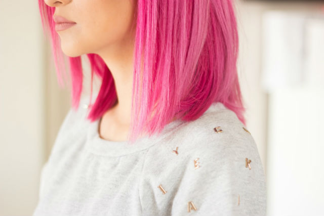 tinte color rosa
