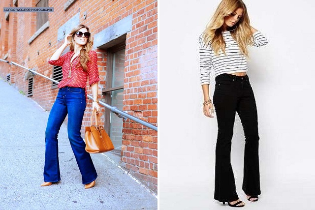 jeans acampanados