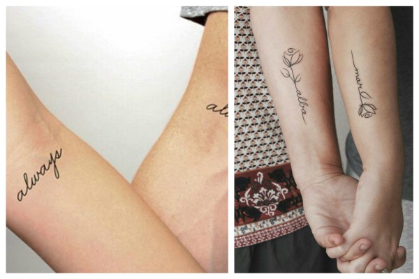Tatuajes para hacerlos con tu mejor amiga