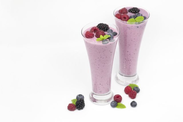 Smoothie de moras